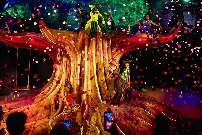 Bob Marley Hope Road: The Show at Mandalay Bay Resort - Visual effects and sensory concerns