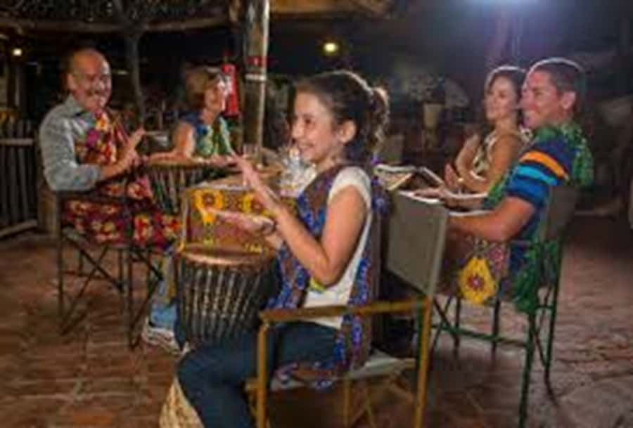 Boma Dinner & Drum Show - A four-course dinner with a strong local accent
