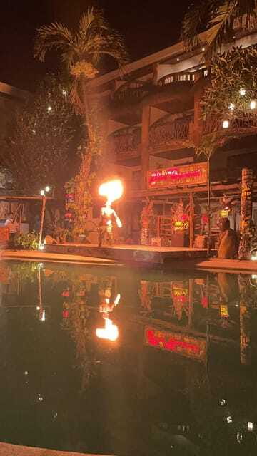 Borocay: Fire Dancing Show at Red Coconut Beach Hotel - Seating is the detail that can make or break the evening