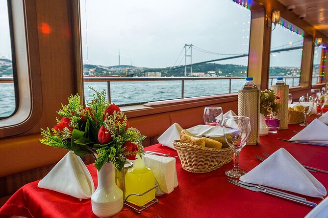 Bosphorus Dinner Cruise with Folklore Show & Belly Dancers - The bridges and palaces are the real attraction