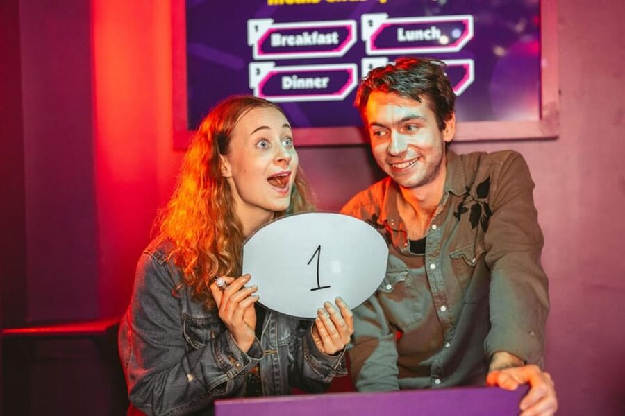 Brighton: TV Game Show Experience with Shuffleboard - How the personalized game show works