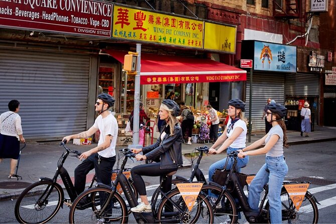 Broadway Bike Tour with Authentic Dutch Bikes! - Times Square in a bicycle tour