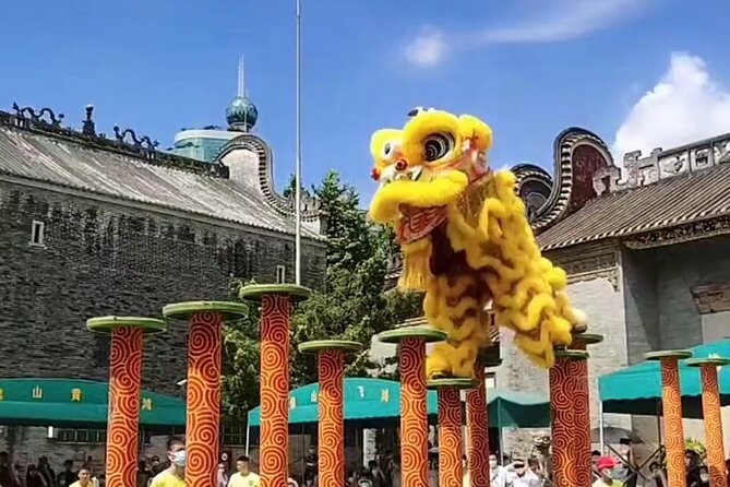 Bruce Lee’s Heritage ,Martial Arts With Authentic Lion Dance Show - Lingnan World, where old streets meet modern Foshan