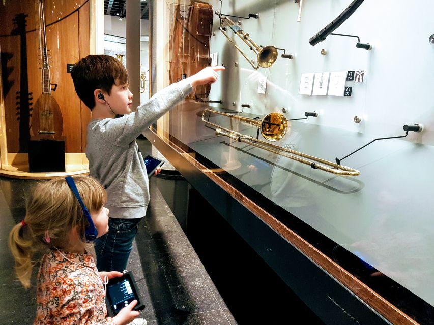 Brussels: Musical Instruments Museum Entry Ticket - The oldest preserved saxophone and other unusual objects