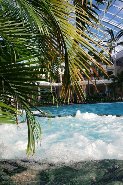 Bucharest: Therme Night Show Ticket with Transfer - Leaving central Bucharest for Therme