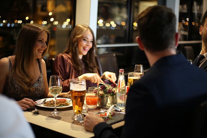 Budapest 4 course Dinner Cruise with Bar Piano and Welcome Drink - A two-hour view of Budapest from the Danube