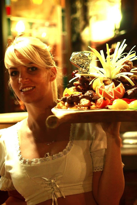 Budapest: Sir Lancelot Medieval Dinner with Drink and Show - Choosing between three very different steak menus