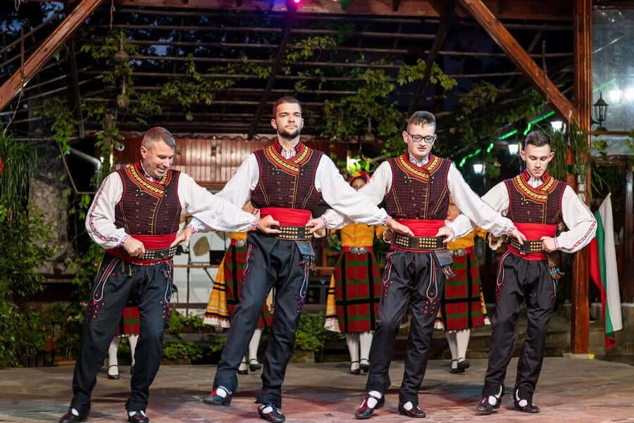 Bulgarian Village Folklore Show with Dinner - From Black Sea resort to village evening