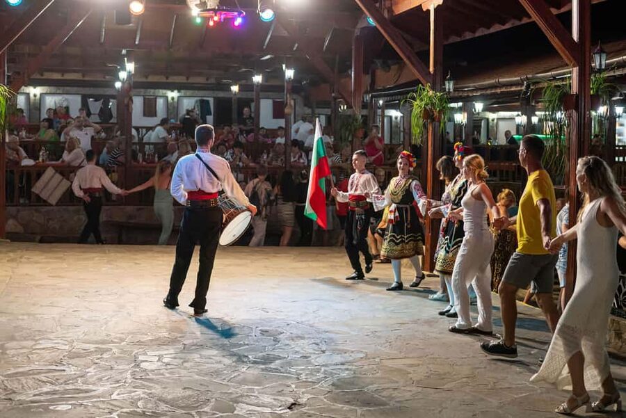 Bulgarian Village Folklore Show with Dinner - Three hours of folk and modern dance