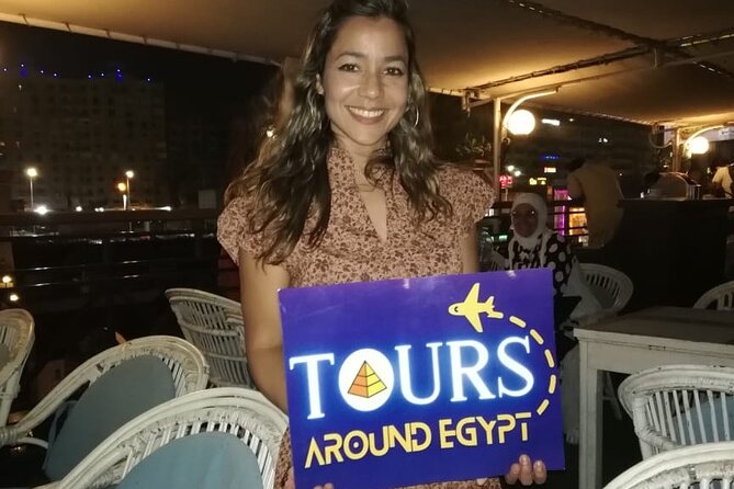 Cairo dinner cruise In Nile River with Belly Dancing and Transpor - What the Nile looks like after dark