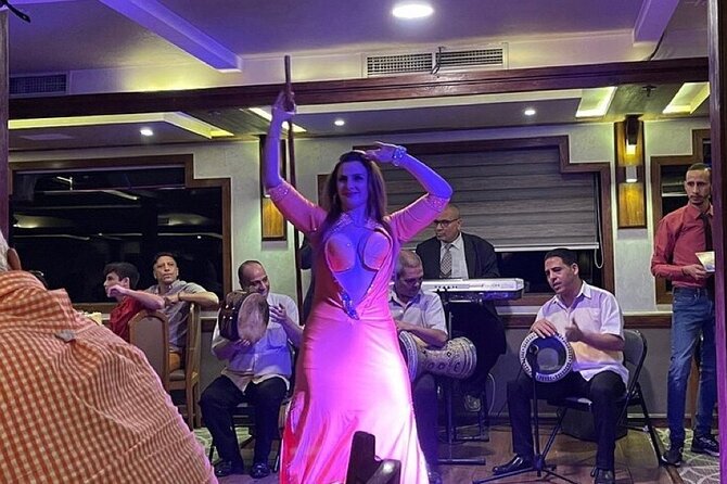 Cairo Dinner Cruise in Nile River with Belly Dancing Show - What happens from hotel pickup to the boat
