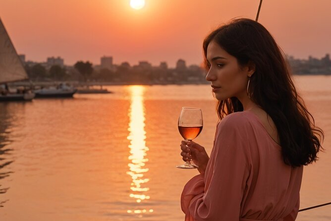 Cairo/Giza: Sunset Dinner Cruise on the Nile River Tour with Show - Boarding the Nile dinner cruise