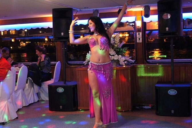 Cairo Night Dinner With Belly Dancer Show With Pickup & Drop Off - Belly dancing, music, and the Tanura show