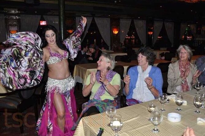 Cairo Night Dinner With Belly Dancer Show With Pickup & Drop Off - The upper deck and Cairo’s illuminated view