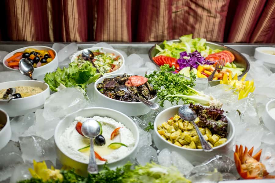 Cairo: Nile Sunset Dinner Cruise, Show & Optional Transfer - The buffet: good value, with a few practical limits