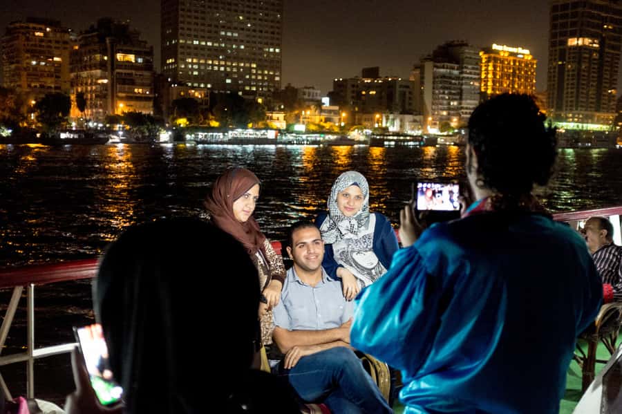 Cairo: Nile Sunset Dinner Cruise, Show & Optional Transfer - Sunset views depend heavily on the start time