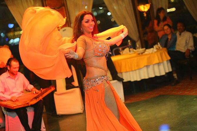 Cairo's Nile Cruise entertainment belly dancer&Tanora show&Dinner - The Belly Dancer Brings the Egyptian Flavor
