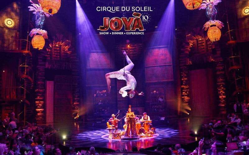 Cancún: Cirque du Soleil JOYÀ Entry Ticket and Transfer - What the three time slots mean for your evening