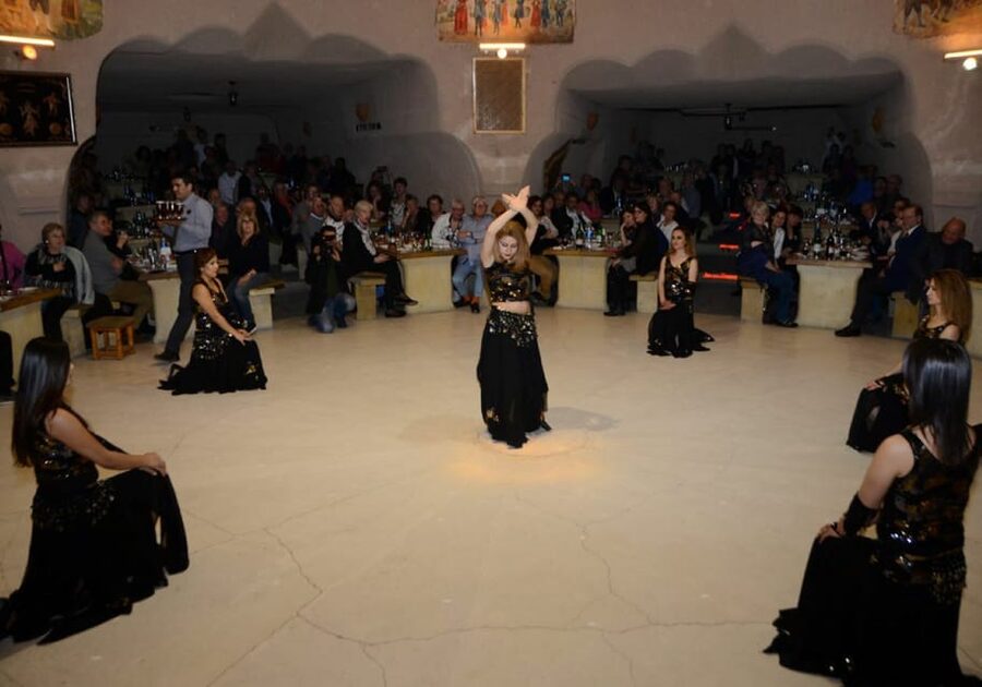 Cappadocia: Turkish Night Show with Dinner in a Cave - Dinner arrives between performances