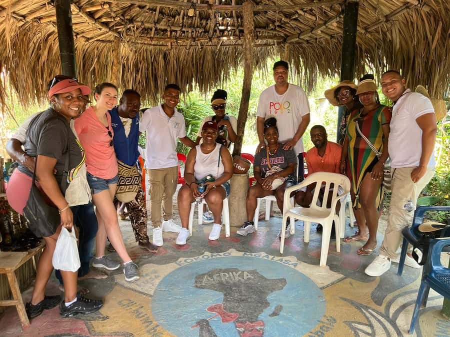 Cartagena: Palenque´s tour, dance show, lunch, pick-Up inclu - Casa del Instrumento and the music lesson