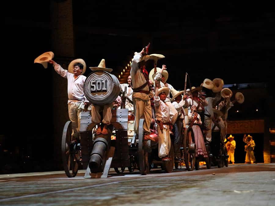 Check out the Night Show at Xcaret Park - How the $112 price works for you