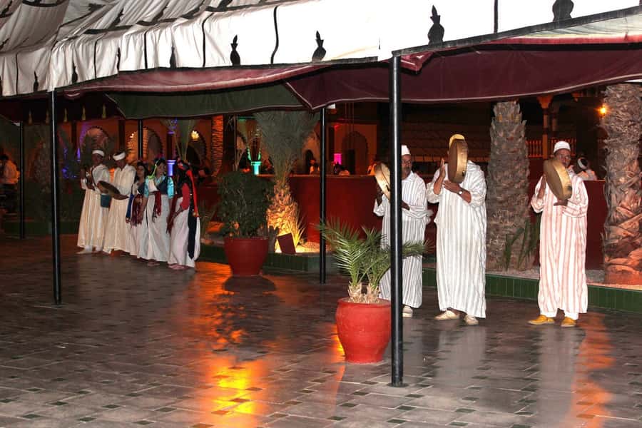 Chez Ali Dinner & Horsemen Show From Marrakech - What arrives on your dinner plate