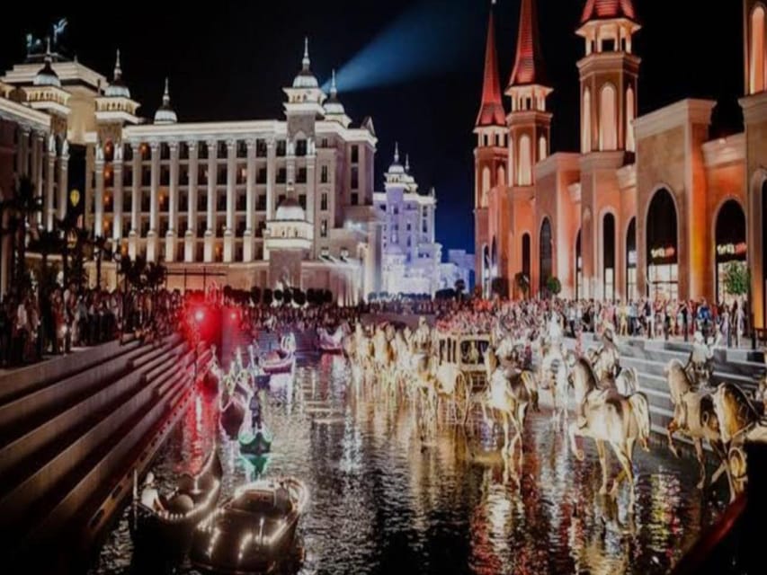 City of Side: Land of Legends Night Show & Hotel Transfer - Pickup from Side, Manavgat, and nearby resorts