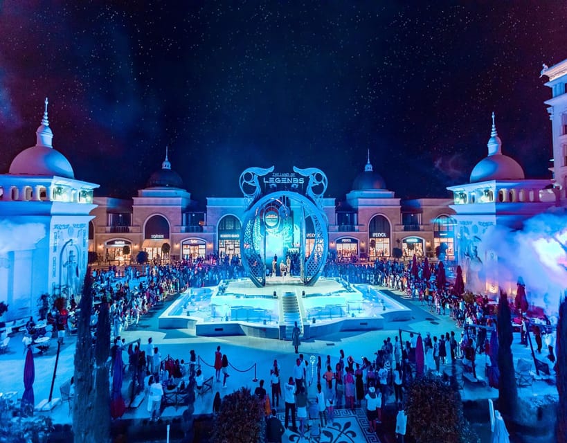 City of Side: Land of Legends Transfer & Boat Parade Show - Who should book this experience?