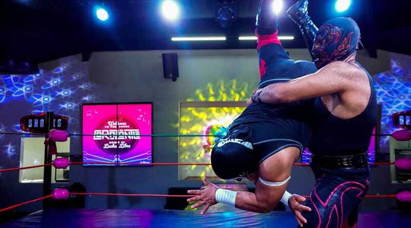 Cozumel: Mexican Wrestling Show with Tacos & Margaritas! - The Barriecito meal: three tacos de guisado