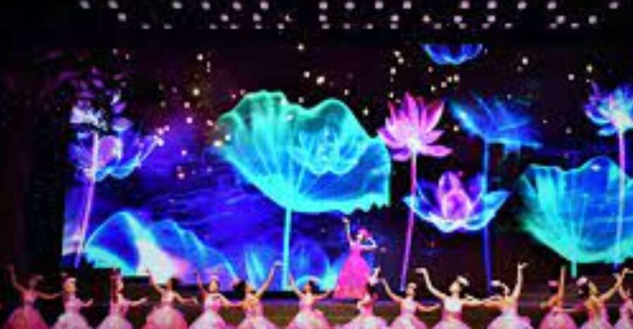 Da Nang Charming Show Viet Nam - Lotus Dance brings a familiar Vietnamese symbol to life