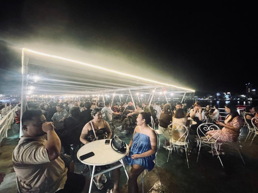 Da Nang: Han River Night Boat Trip with Show on Weekends - The Han River at Night, With Dragon Bridge as the Payoff