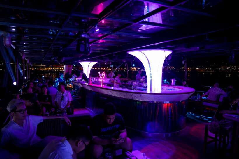 Da Nang: Poseidon Cruise with Dinner and Dragon Bridge Show - Apsara dance, Timber dance, and the DJ deck