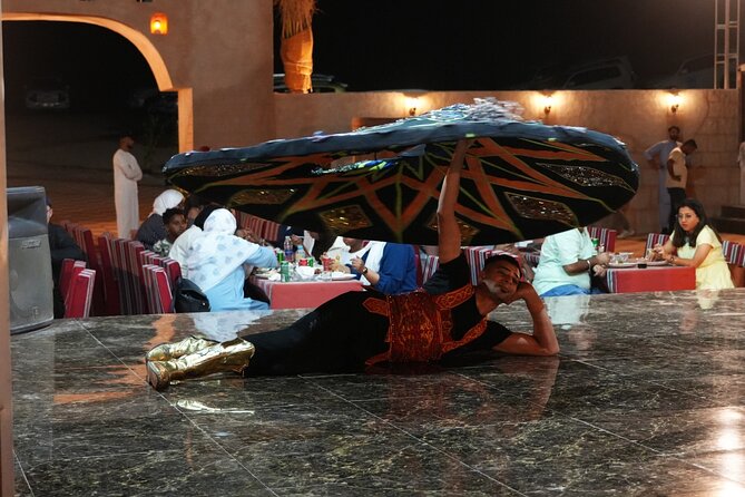 Deluxe Premium Dubai Desert Safari with Camel Ride, and Live Show - Sandboarding, camel riding, and the sunset stop
