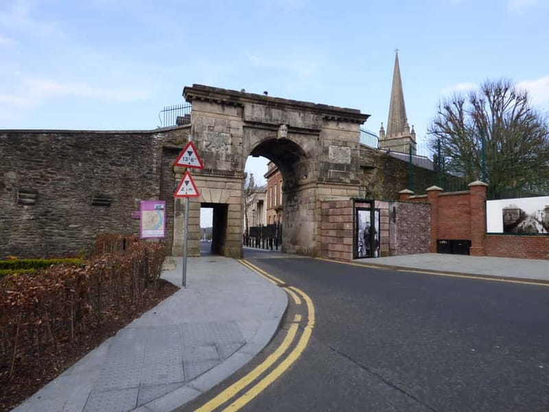 Derry: Derry Girls TV Show Filming Locations Tour - Long Tower Church and the city behind the show