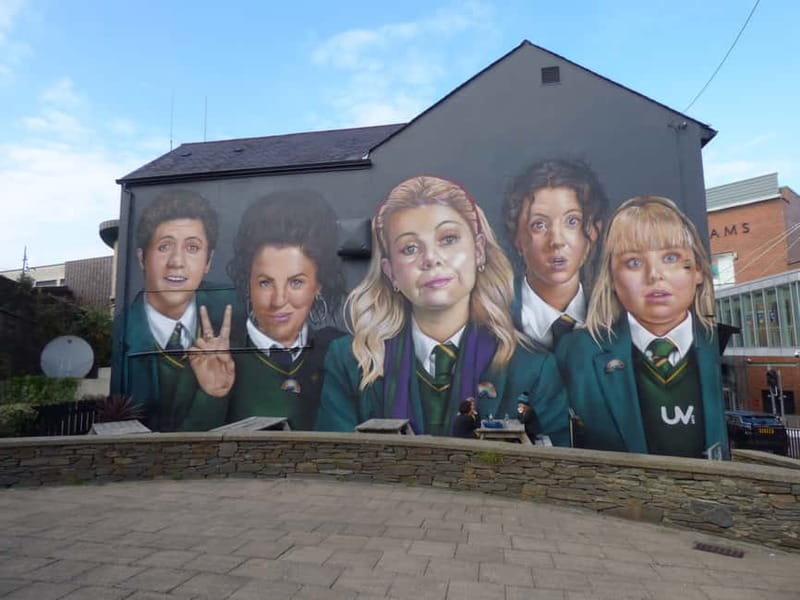 Derry: Derry Girls TV Show Filming Locations Tour - Bishop’s Gate and the first layer of Derry