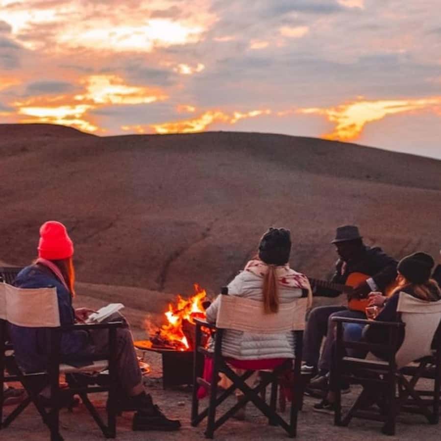 Desert night : ATV, Camel Trek sunset views & Dinner show - Sunrise and breakfast before the return