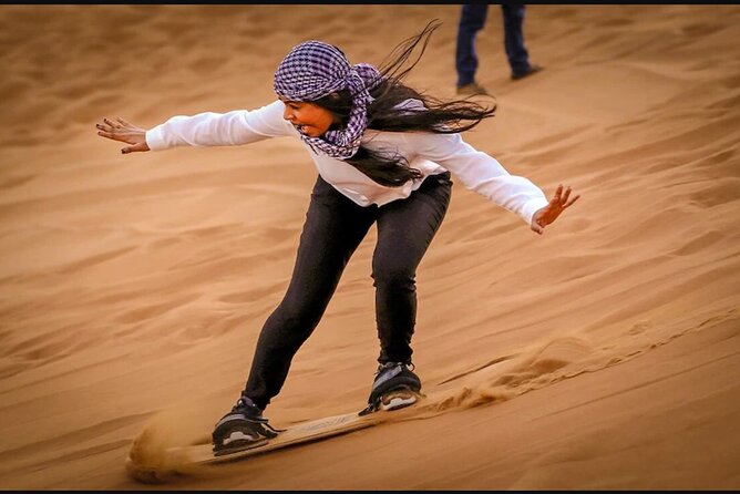 Desert Safari in 4x4 Car with BBQ Dinner and Belly Dance - Red dunes, skilled driving, and a busy six-hour plan