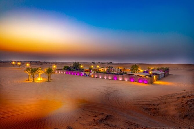Desert Safari in 4x4 Car with BBQ Dinner and Belly Dance - BBQ dinner, soft drinks, and evening entertainment