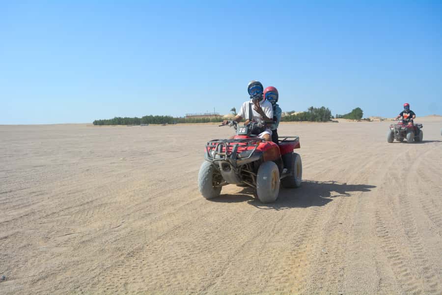 Desert Sunset Quad Bike ATV for 50Km, Oriental Show, Dinner, - Who will enjoy this desert trip