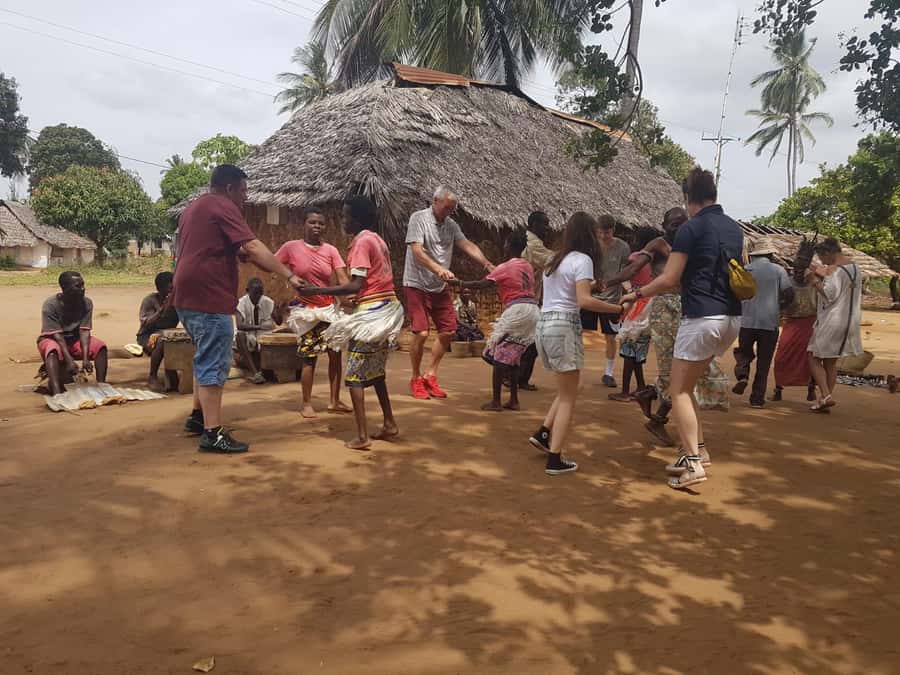 Diani: Giriama Cultural Dance Show and Local Village Tour - Coconut water, palm wine, and local cooking