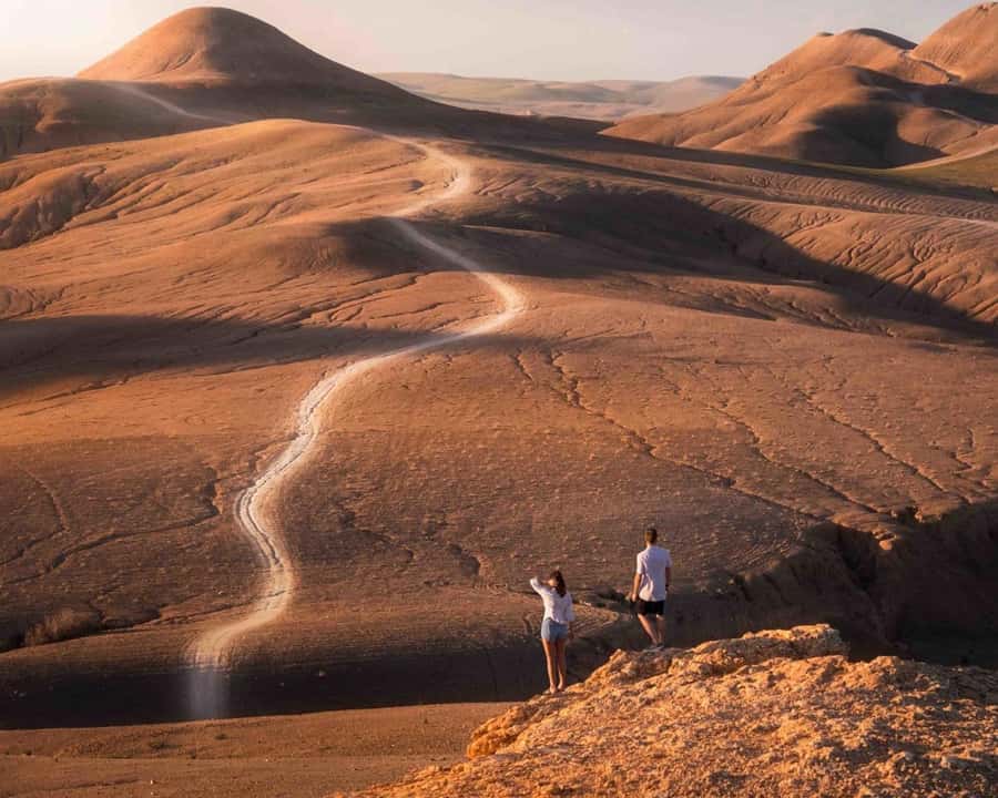 Dinner at Agafay Desert In Berber Camp with Sunset And Show - Pickup from Marrakech and the drive outward