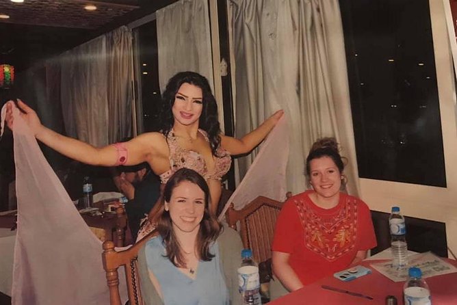 Dinner cruise on the Nile river in Cairo and belly dance show - Hotel pickup keeps the evening simple