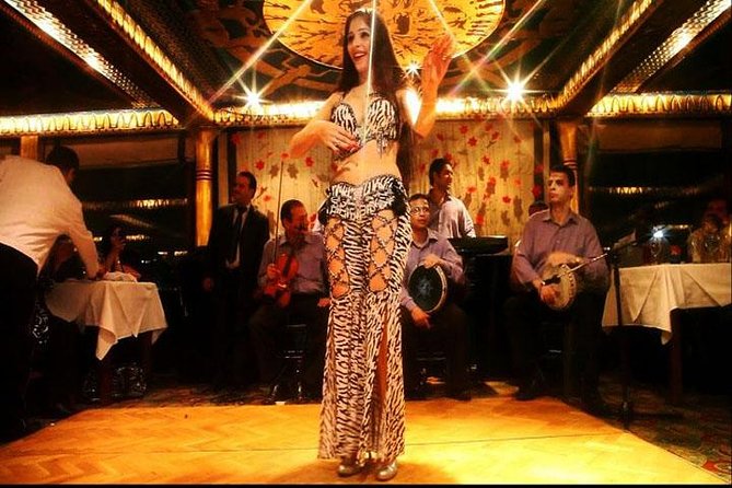 Dinner Cruise on the Nile River with Buffet, Cultural Show and Private Transfer in Cairo - Boarding the boat and choosing your spot