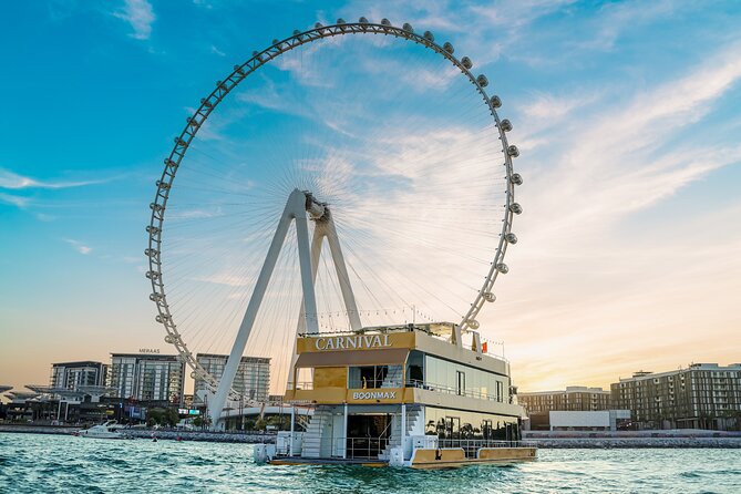 Dinner Cruise with Multi Show Boonmax Carnival - Dubai Harbour and the first waterfront views
