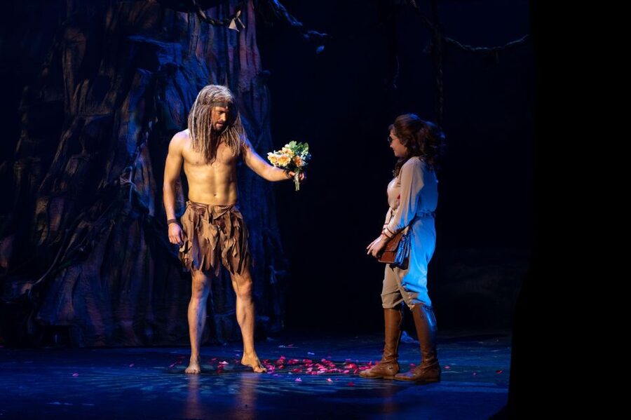 Disney's Tarzan Musical - Jane and Tarzan carry the emotional center
