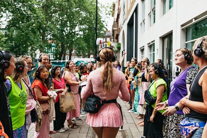Drag Queen Disco Diva Tour - Silent Disco Walking Tour - Meeting Your Drag Host and Testing the Headset