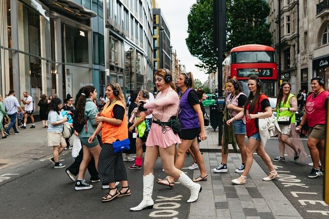Drag Queen Disco Diva Tour - Silent Disco Walking Tour - Oxford Street and the Return Route