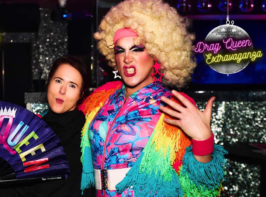 Drag Queen Extravaganza @ Dysco, Liverpool - The opening drink and popcorn