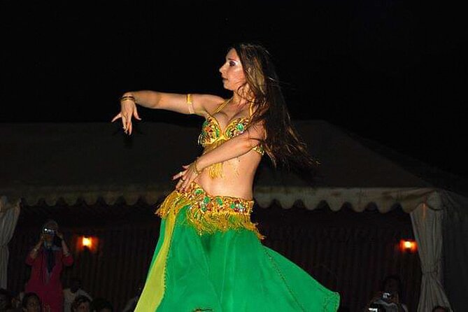Dubai Desert Afternoon Safari with Camel Ride, BBQ Dinner, and Belly Dancing - Camel riding, henna, and Arabic dress photos