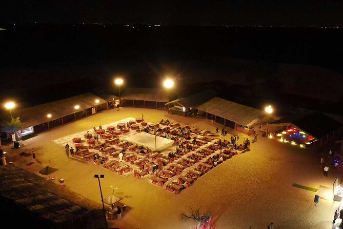 Dubai: Desert Safari, Camel Ride, Show & Optional Dinner - Dinner, drinks, and the desert camp program